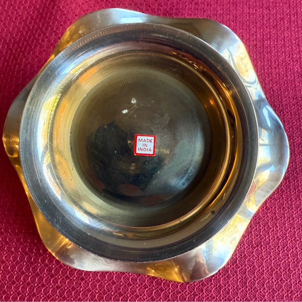 Vintage Solid Brass Bundle of 4 pcs - Picture 9 of 15